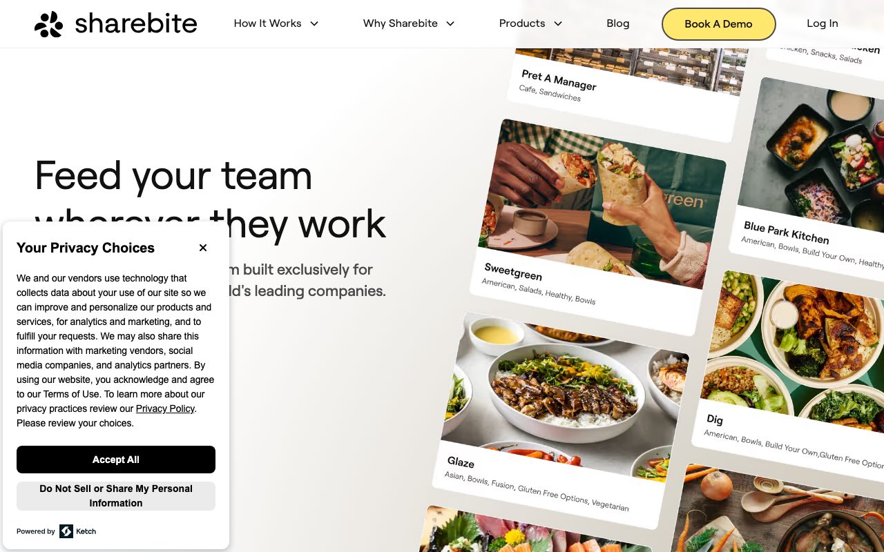 Sharebite website