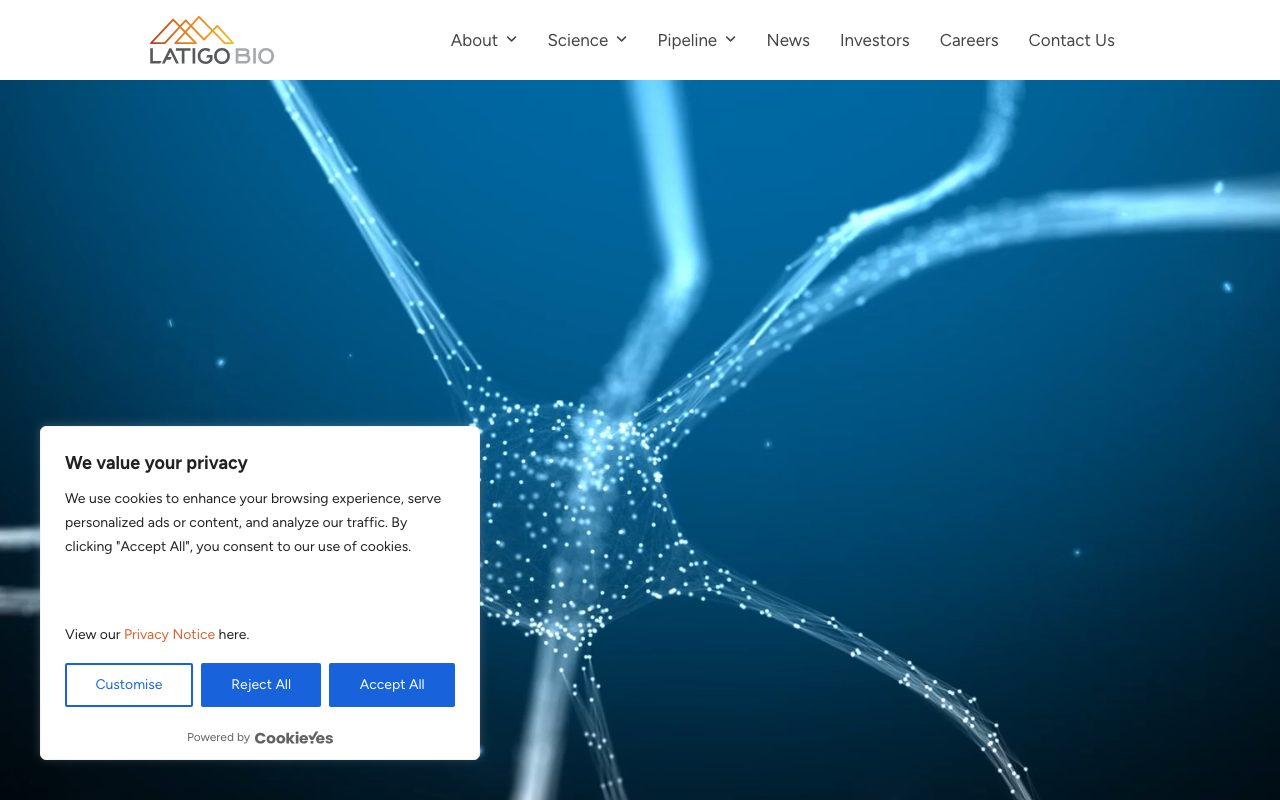 Latigo Biotherapeutics website