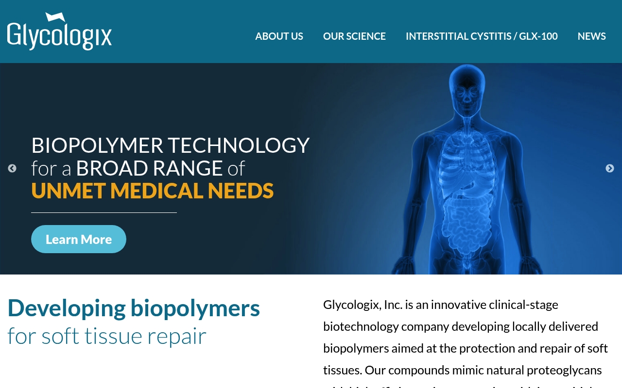 Glycologix website