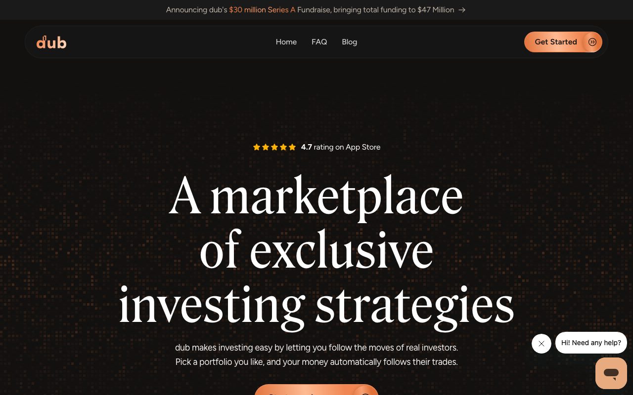 Dub website