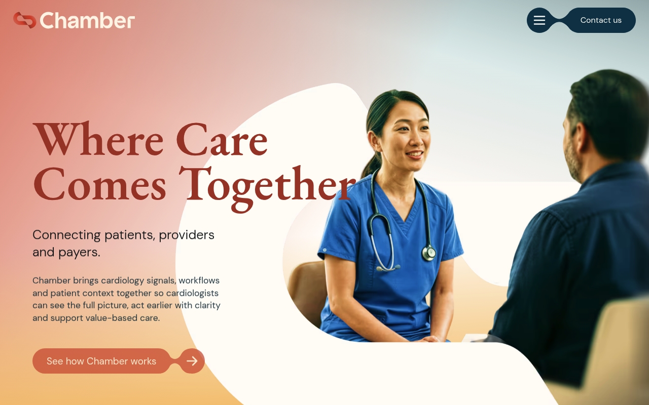 Chamber Cardio website