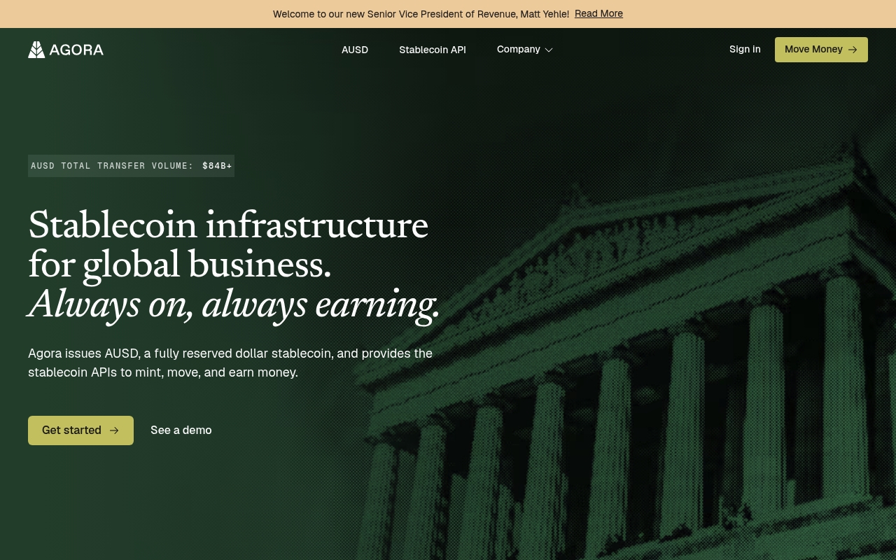 Agora website