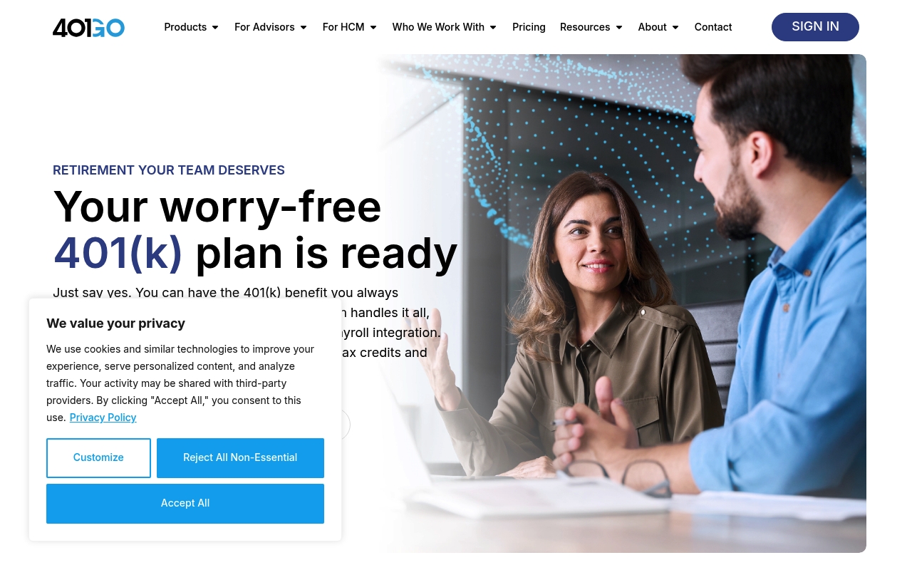 401GO website