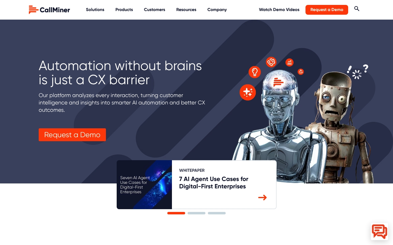 CallMiner website