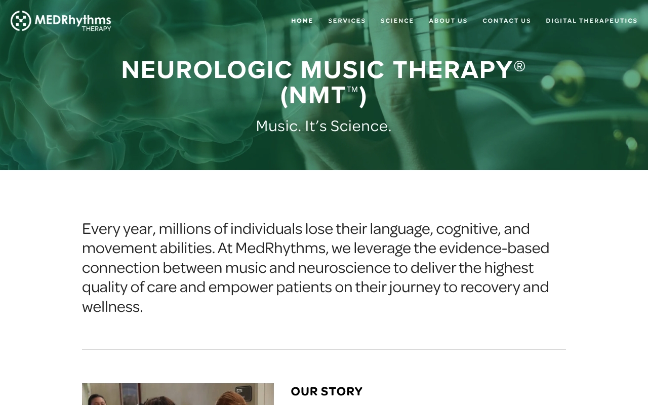 MedRhythms website