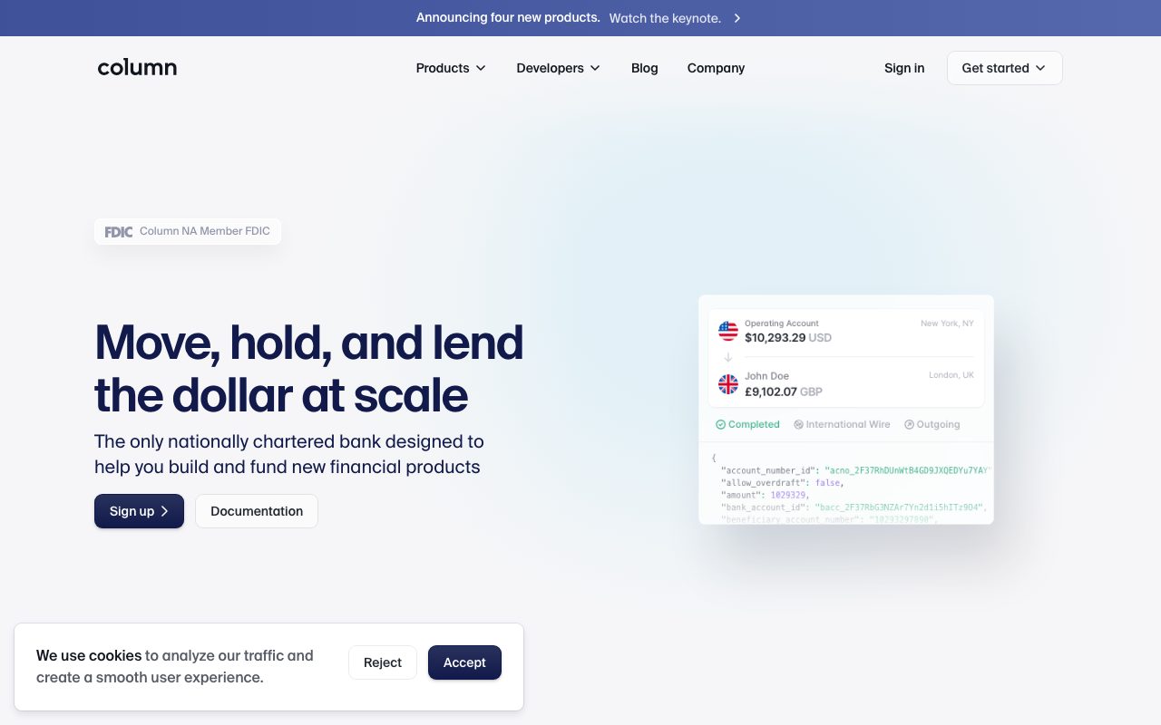 Column website