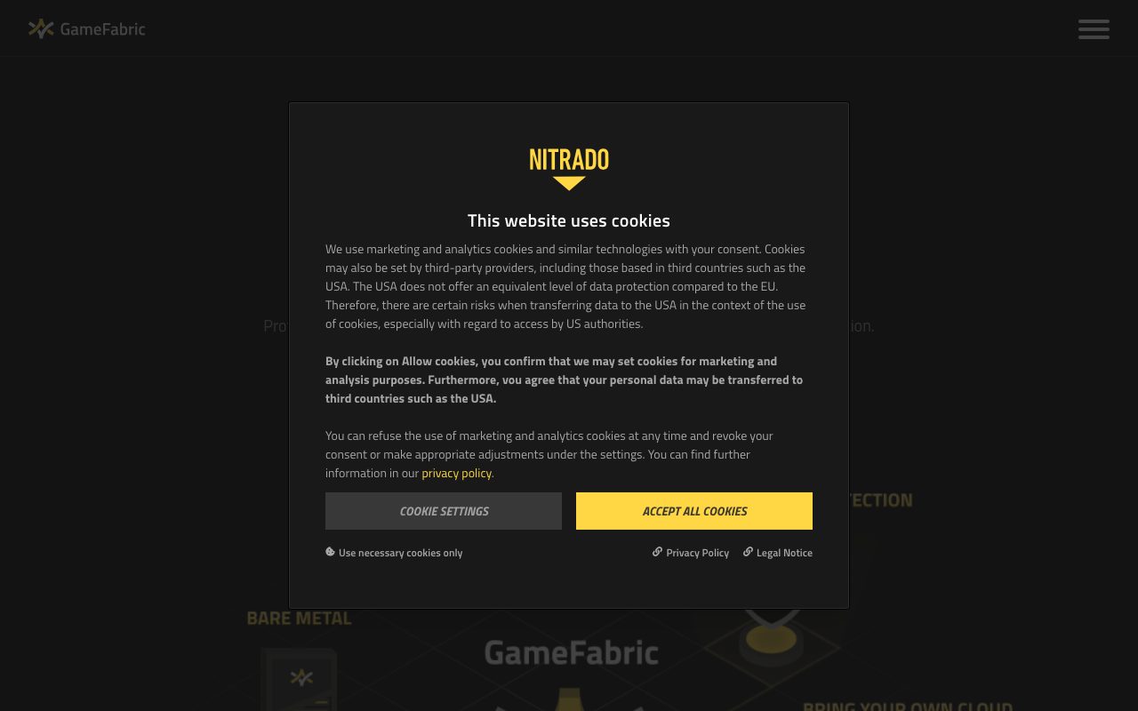 Hathora website