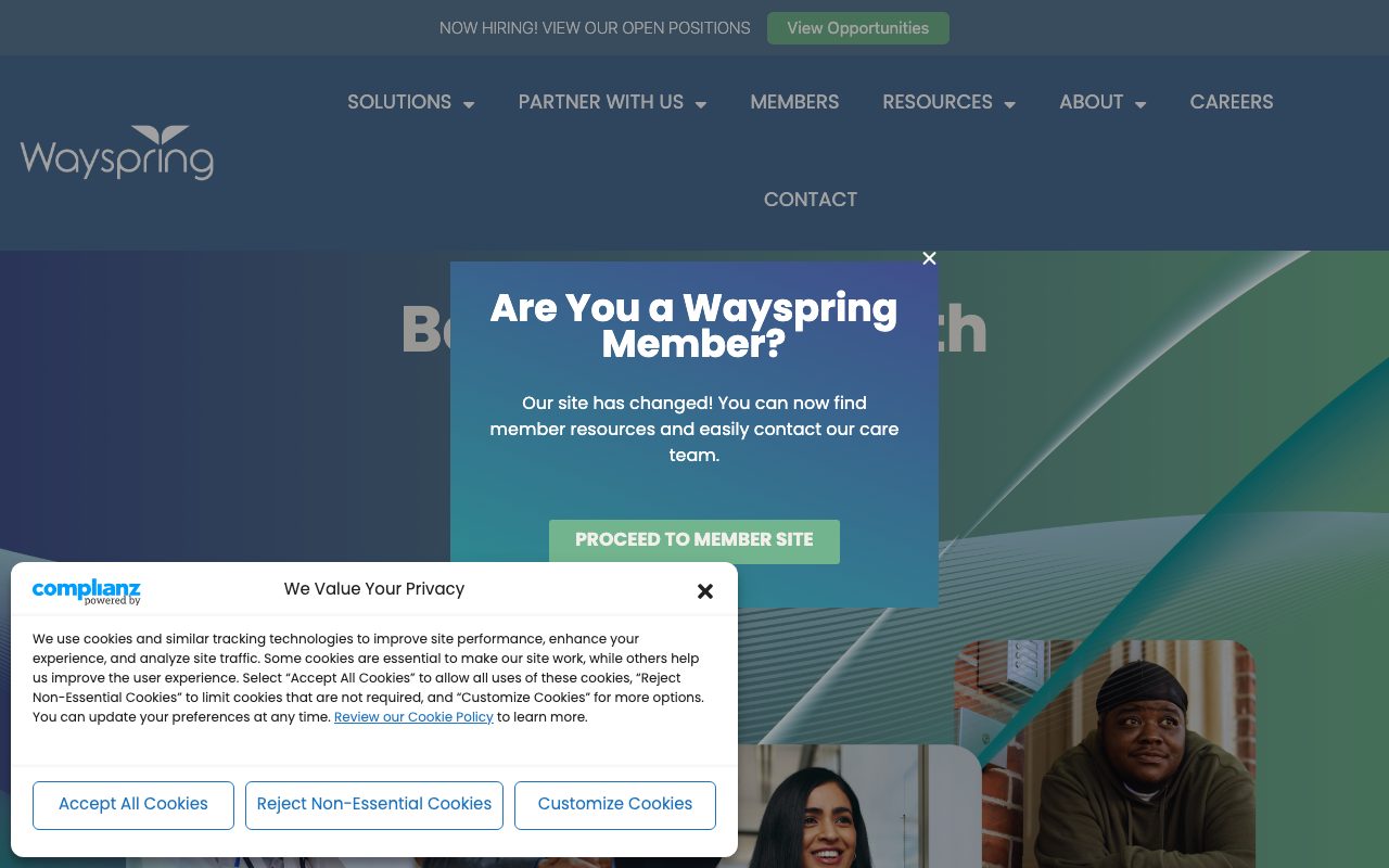 Wayspring website