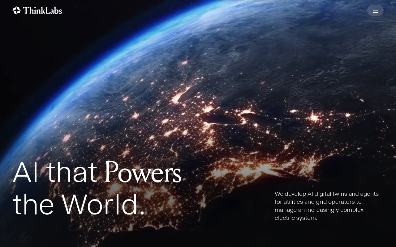 ThinkLabs AI website