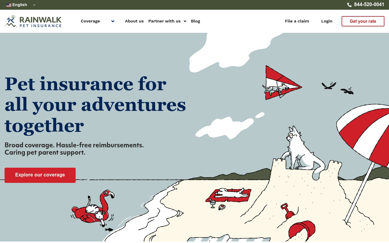 Rainwalk Technology website
