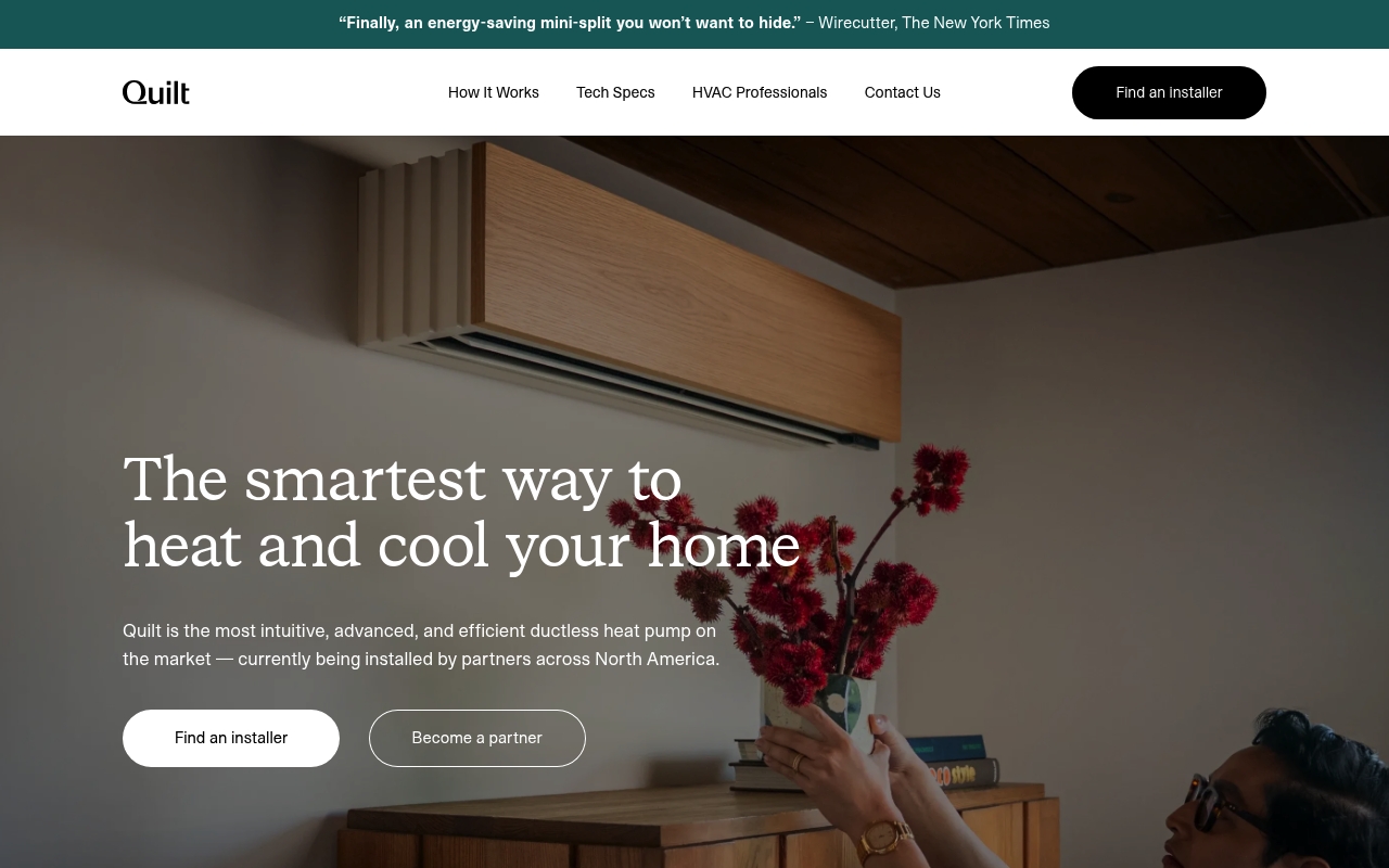 Quilt Systems website