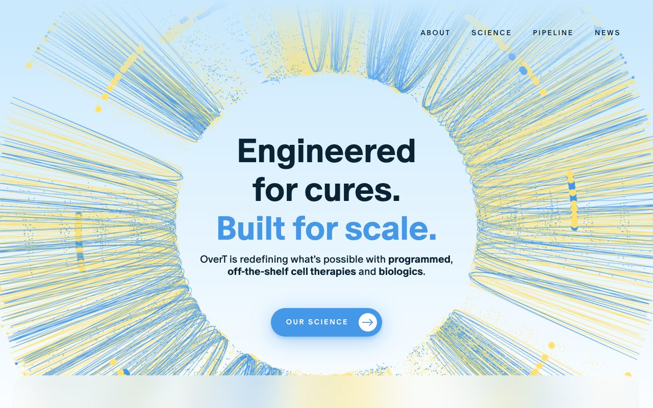 OverT Bio website