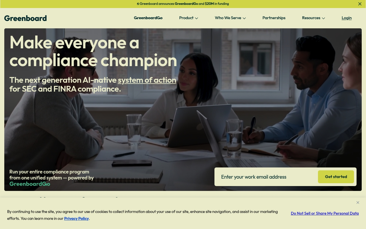 Greenboard website
