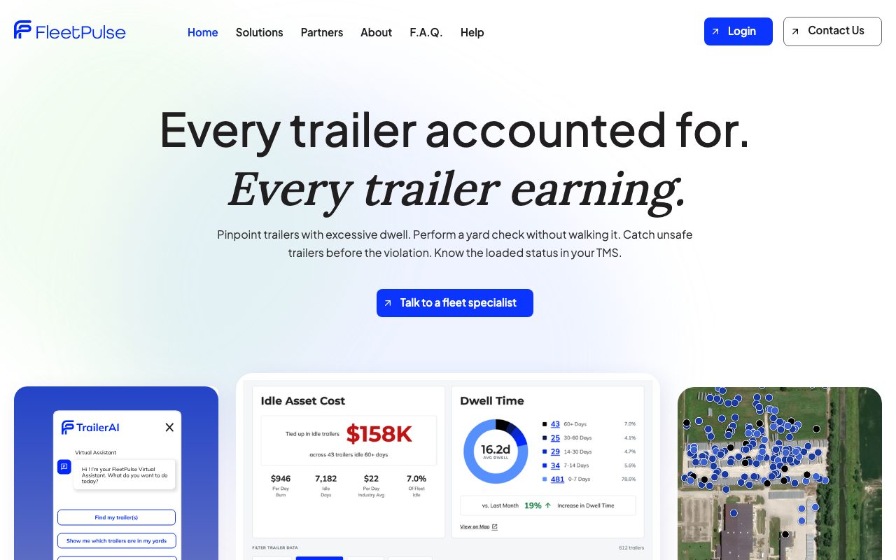 FleetPulse website