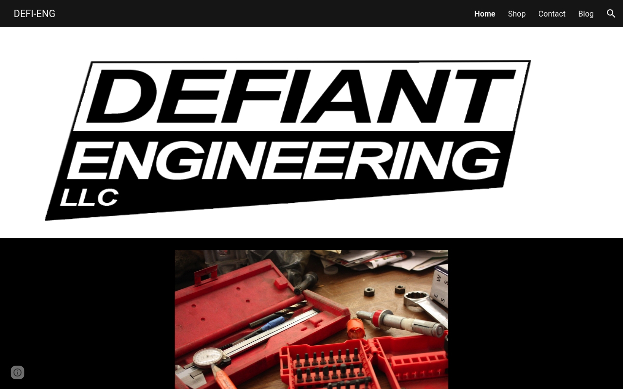 Defiant Engineering website
