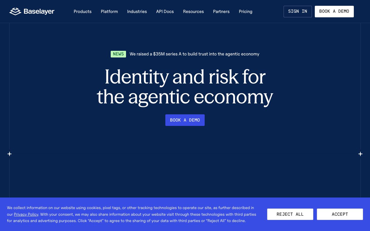 Baselayer website