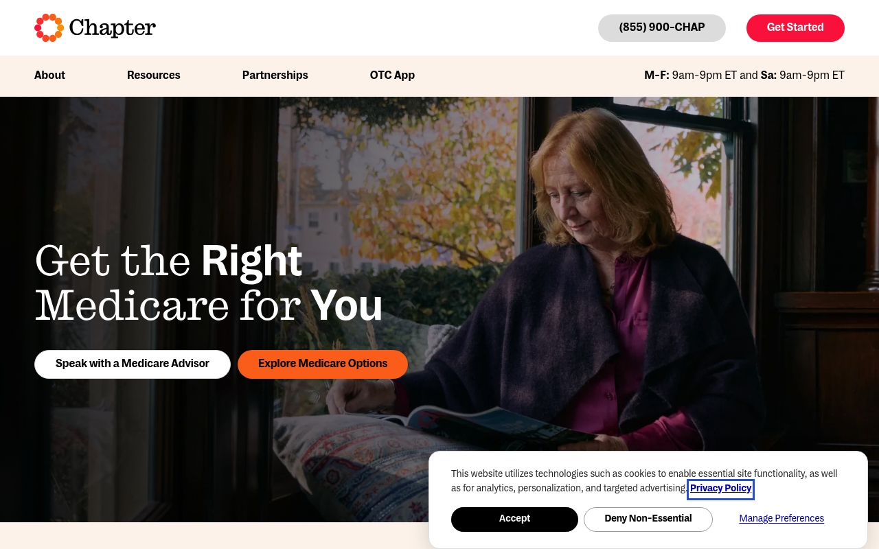 Chapter website