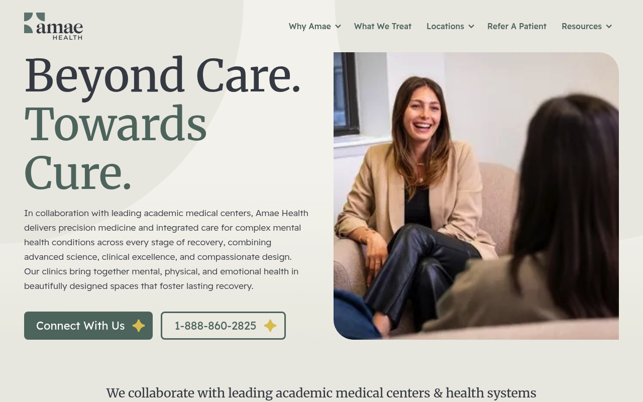 Amae Health website