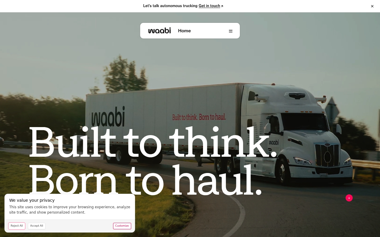 Waabi website