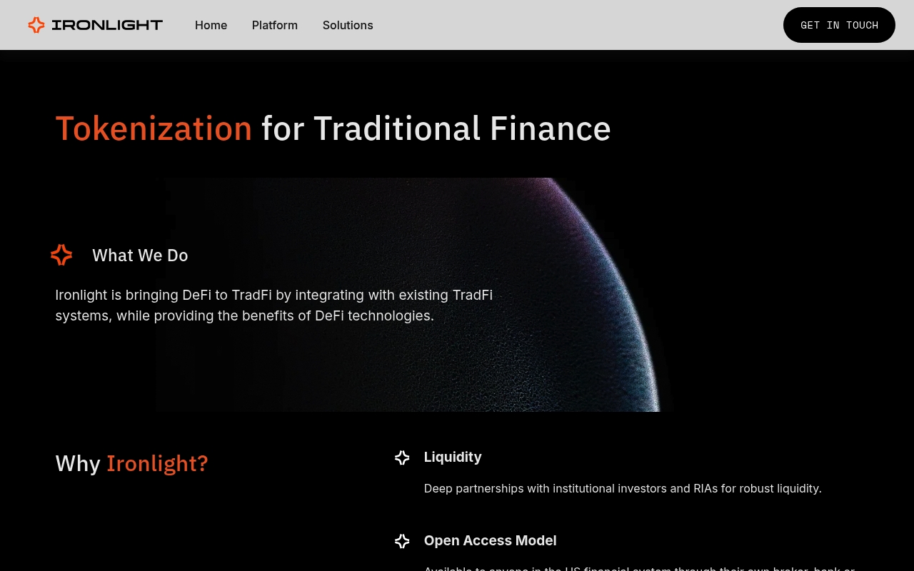 IRONLIGHT Group website