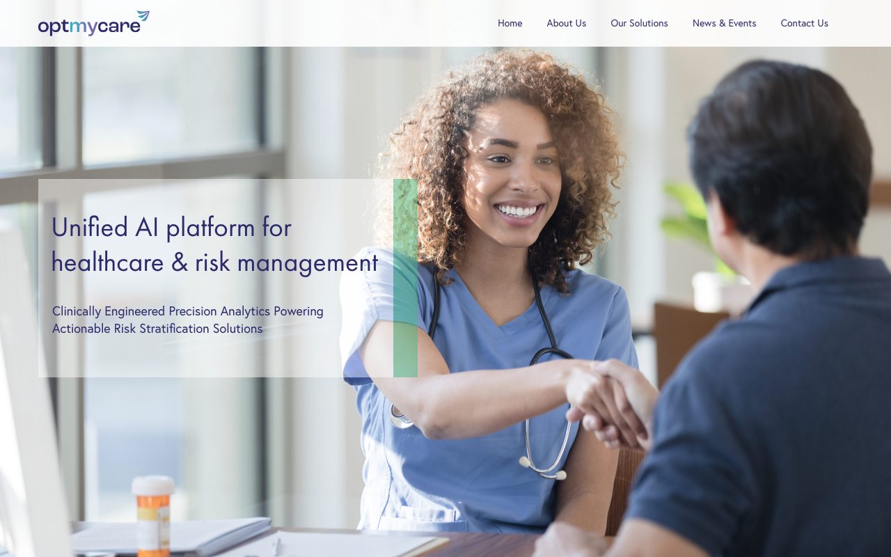 OptMyCare website