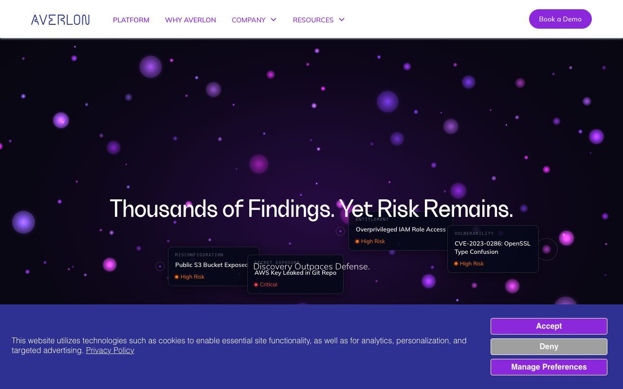 Averlon website