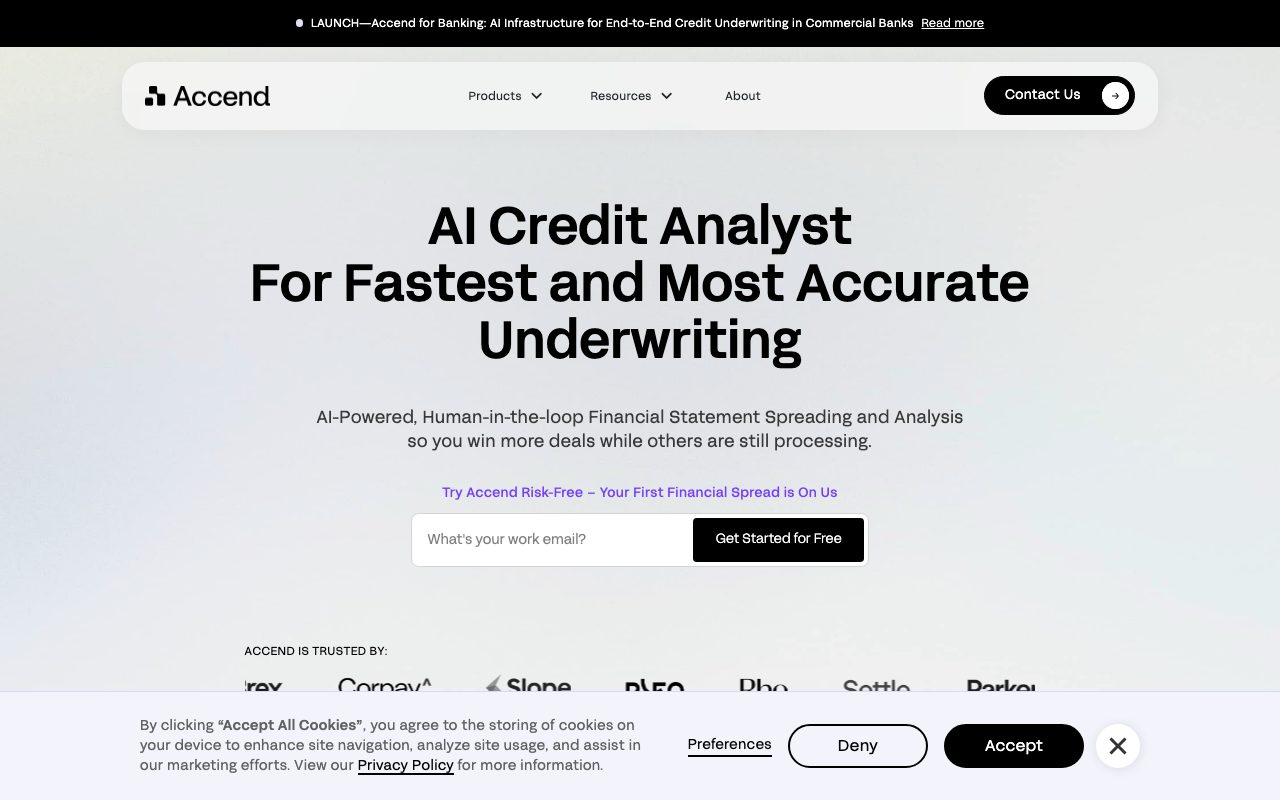 Accend website