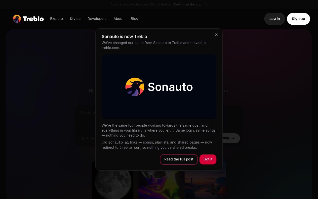 Sonauto website
