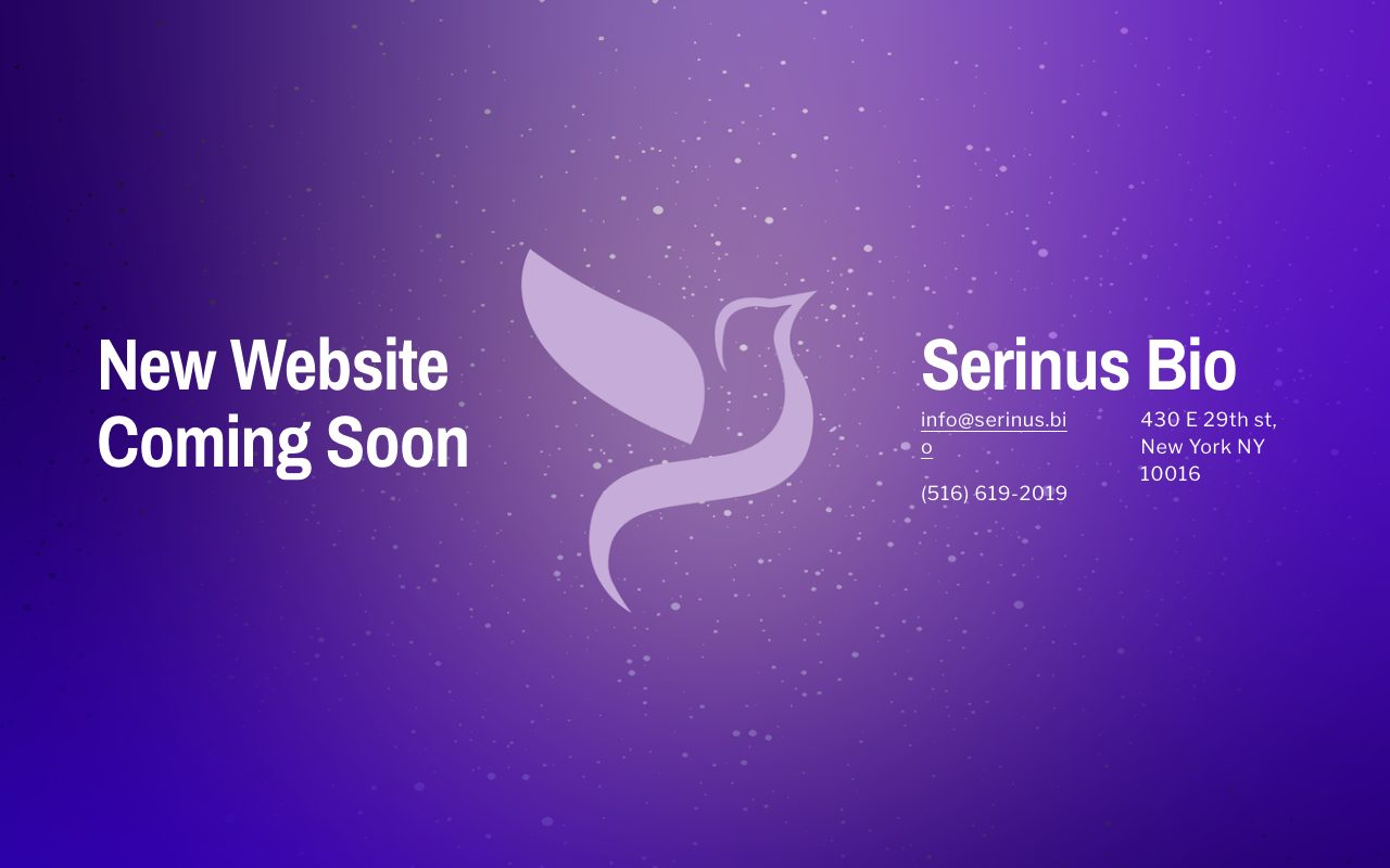 Serinus Biosciences website