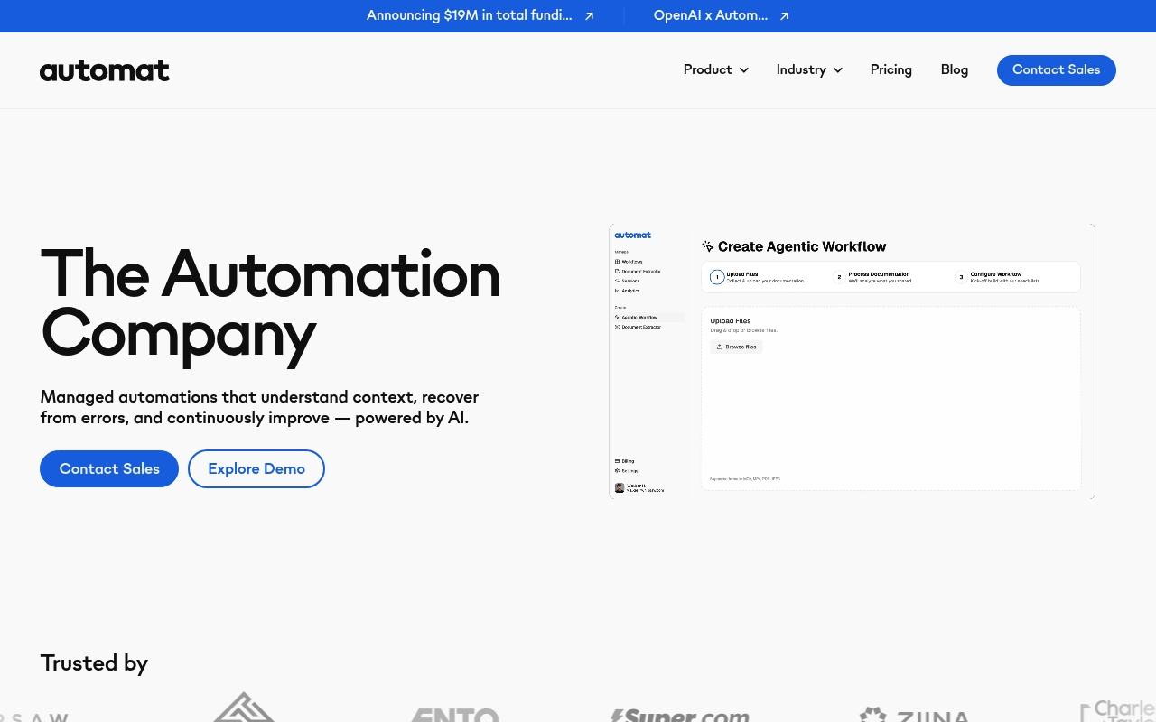 Automat AI website