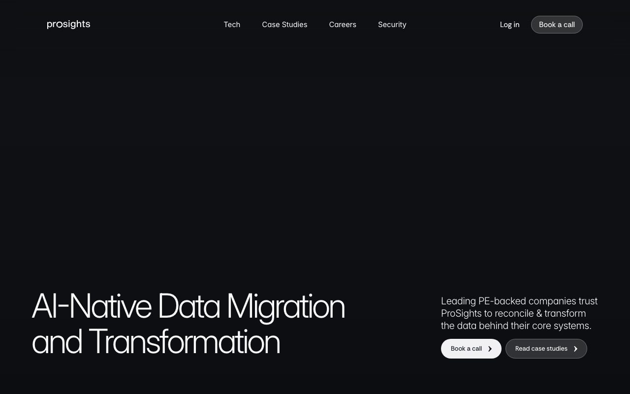 ProSights website