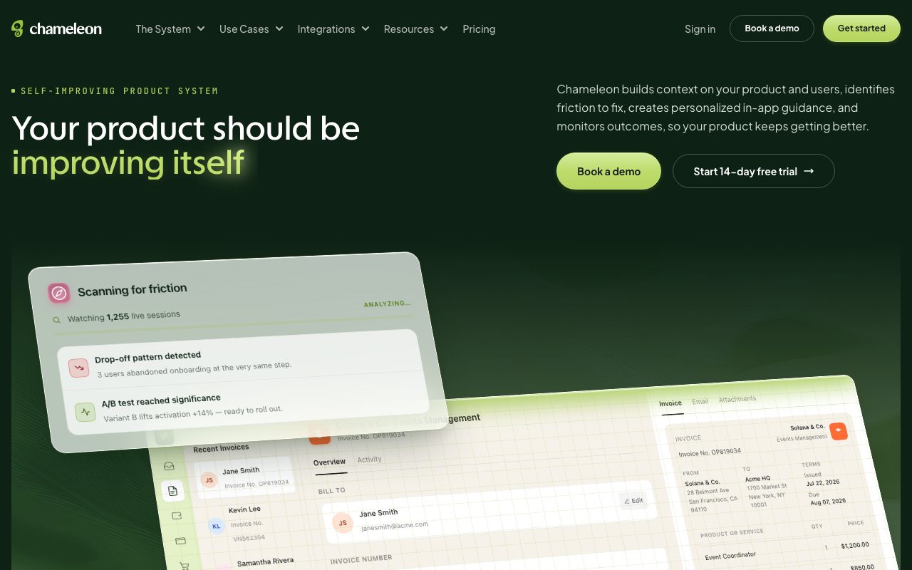 Chameleon website