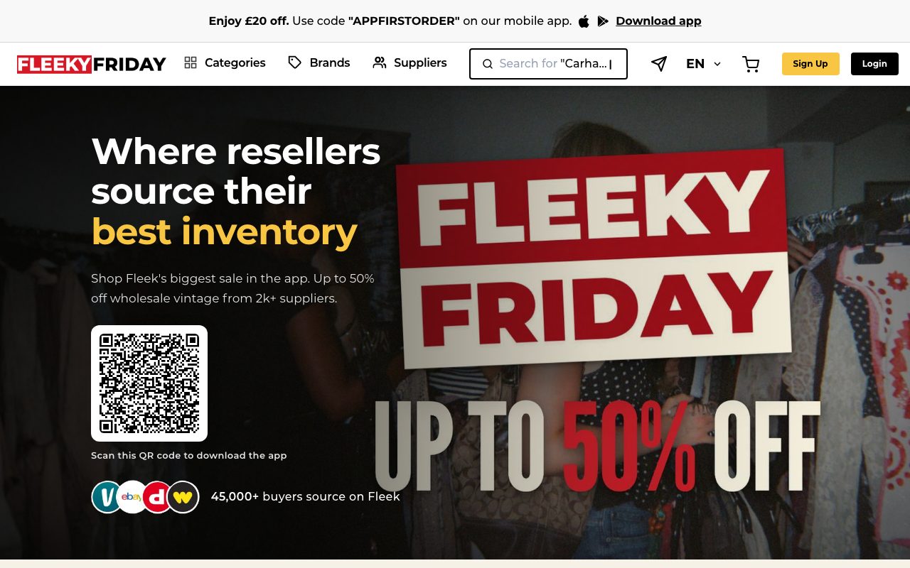 Fleek website