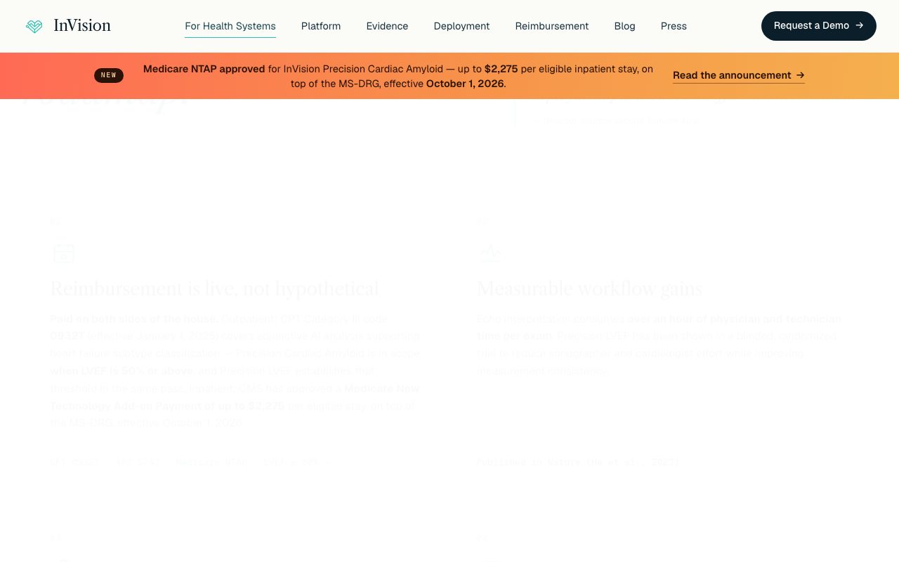 InVision Medical Technology website