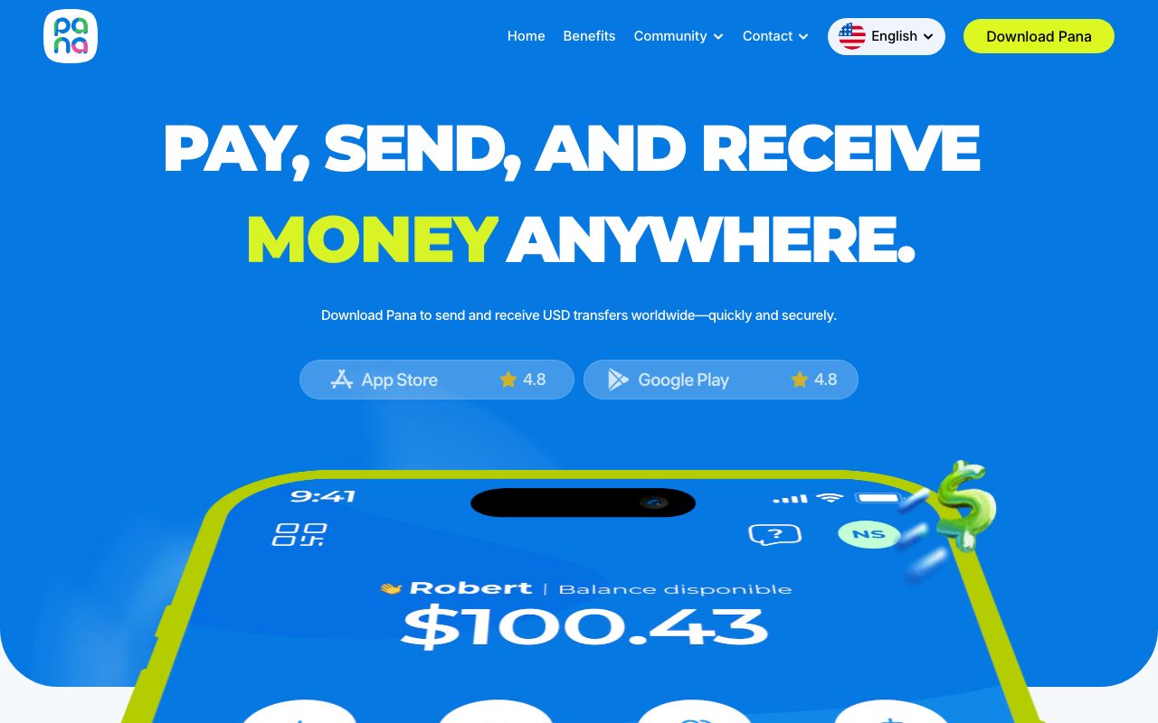 Pana website