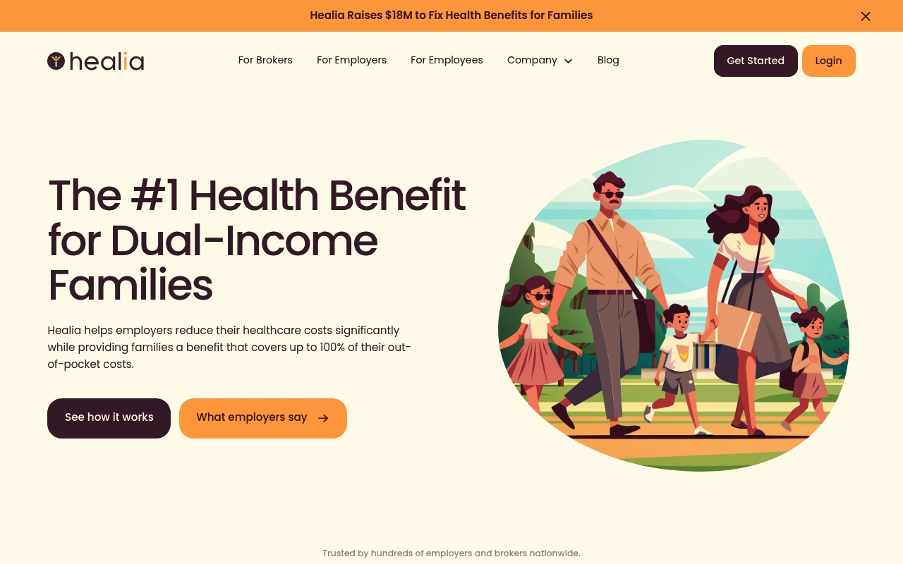 Healia Health website