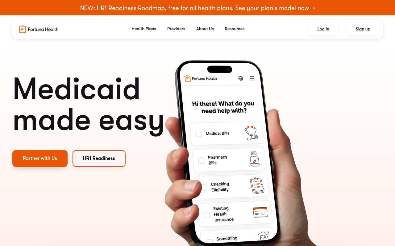 Fortuna Health website
