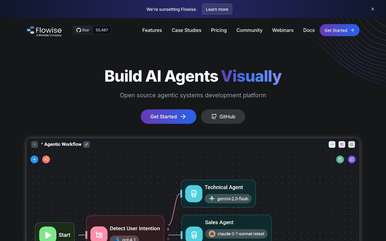 FlowiseAI website