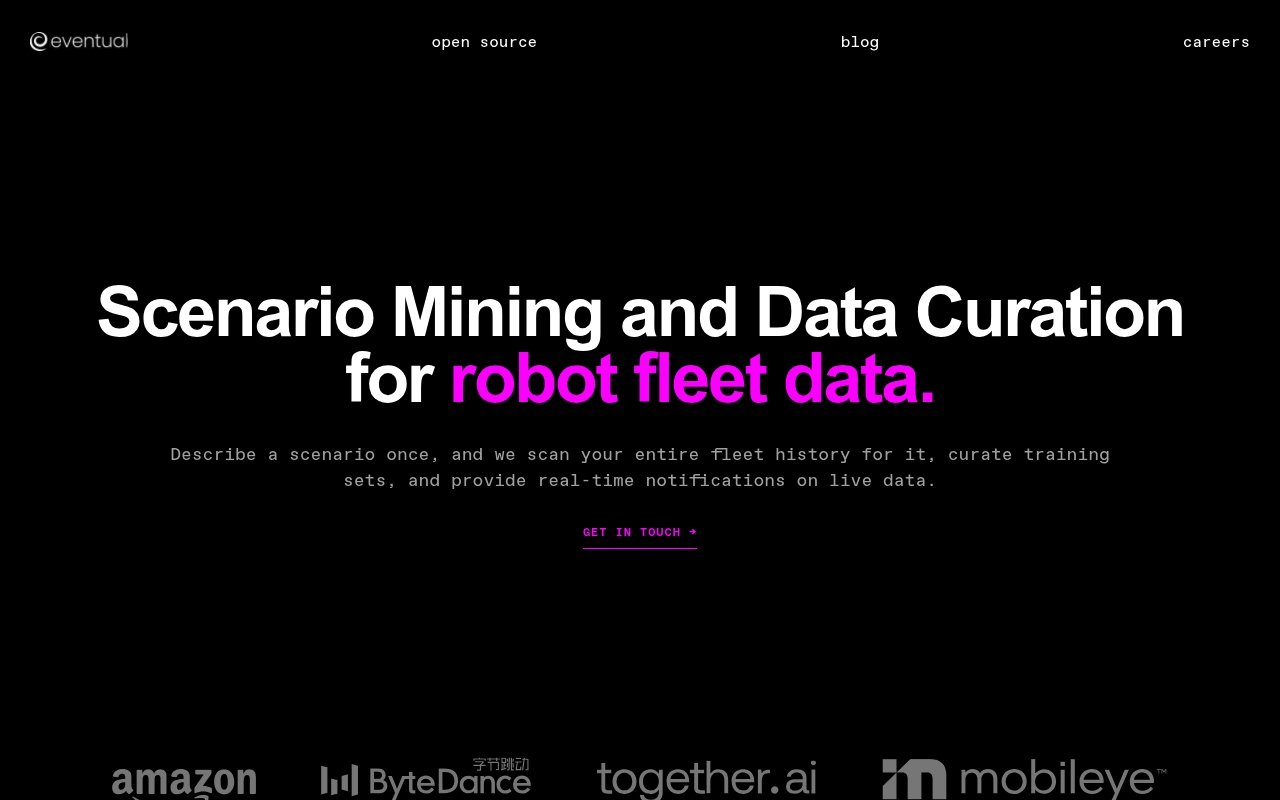 Eventual website