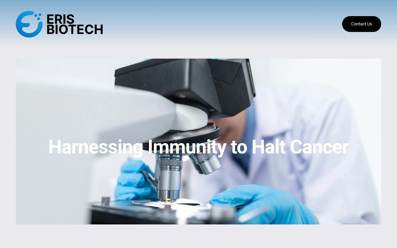 Eris Biotech website