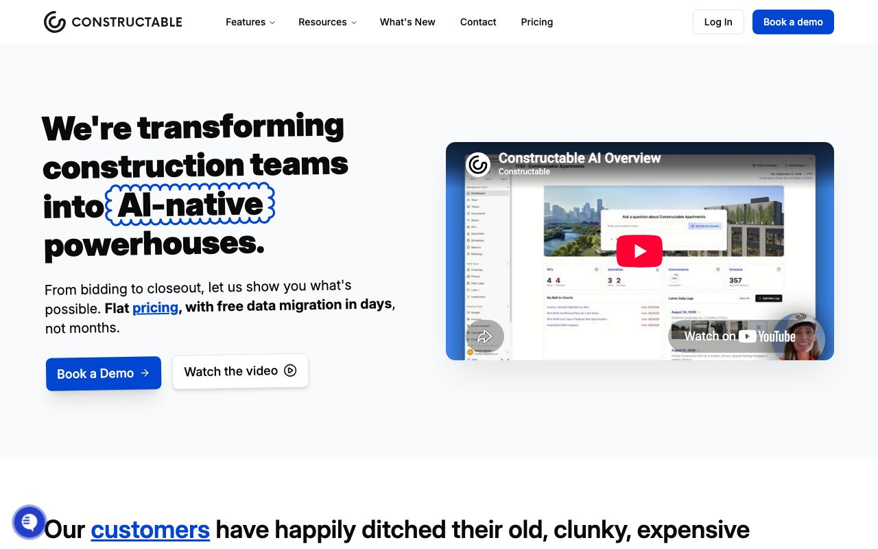 Constructable website