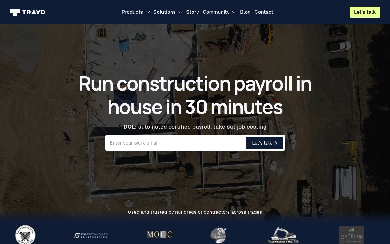 Trayd website