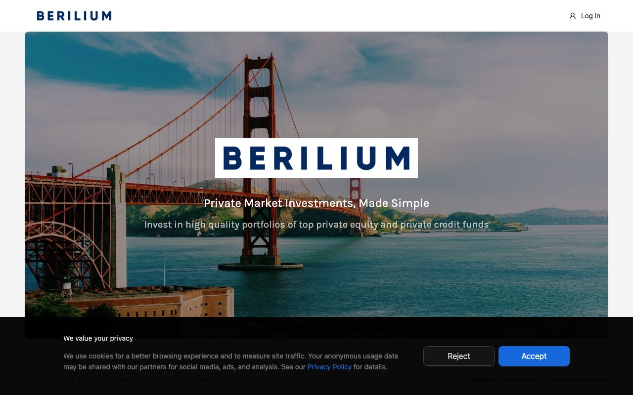 Berilium website
