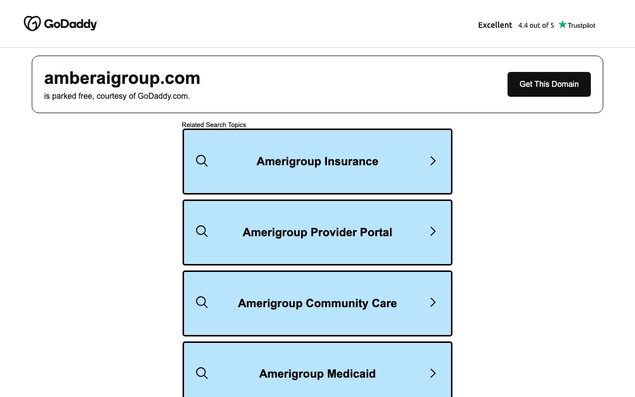 Amber AI website