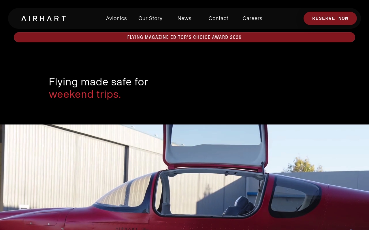 Airhart Aeronautics website