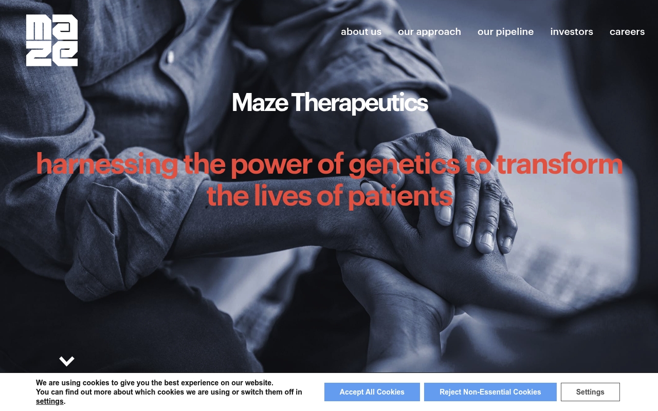 Maze Therapeutics website
