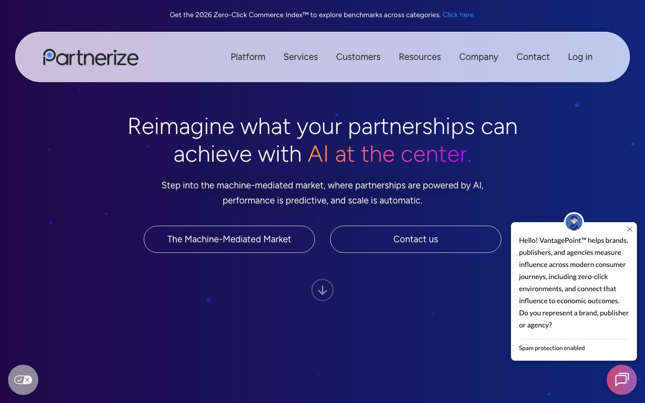 Partnerize website
