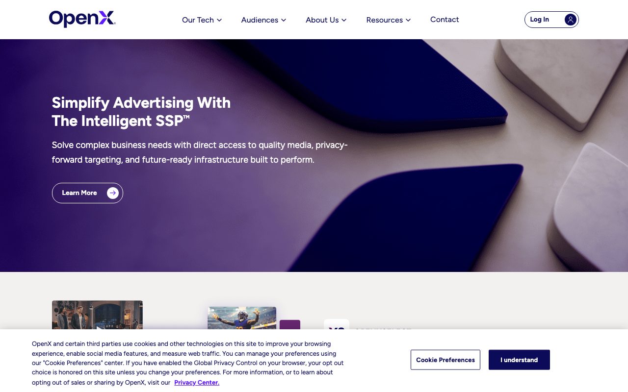 OpenX website
