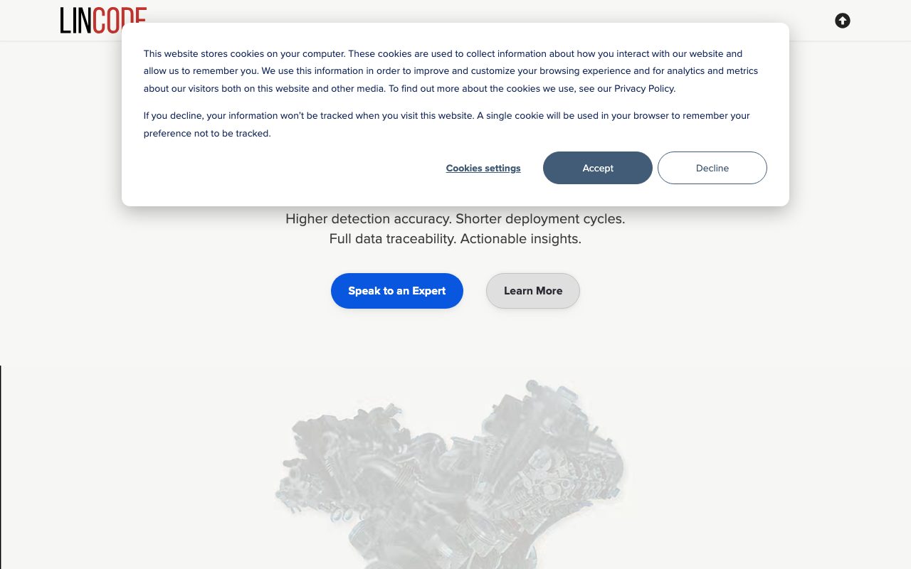 Lincode website