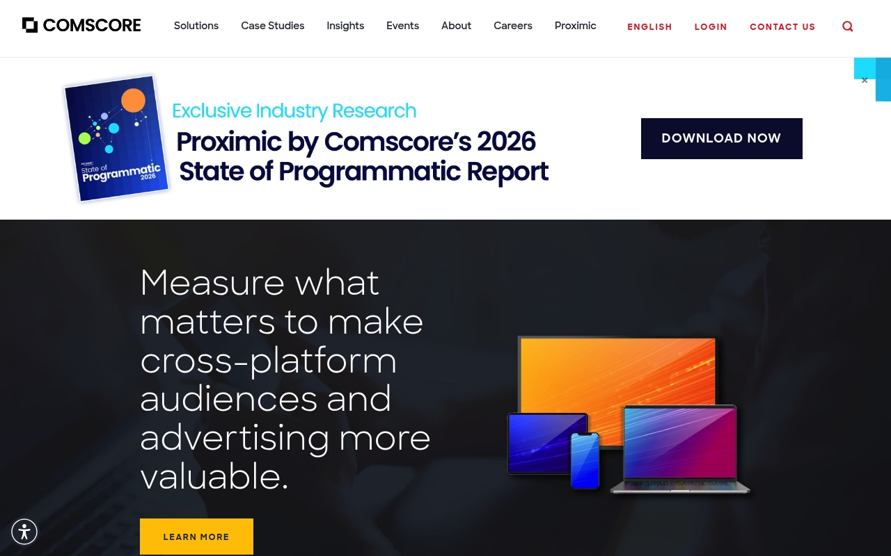 Comscore website